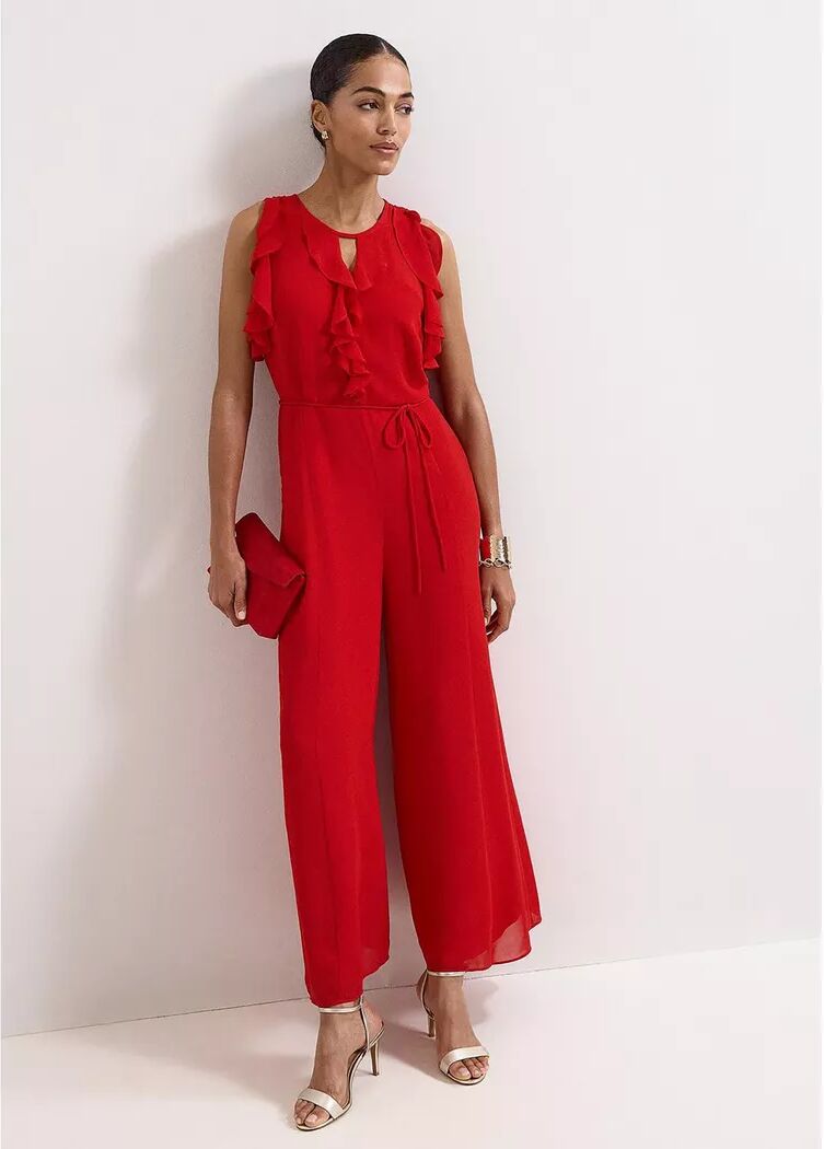 Phase Eight - Jumpsuit, für Damen, Rot, Größe 36