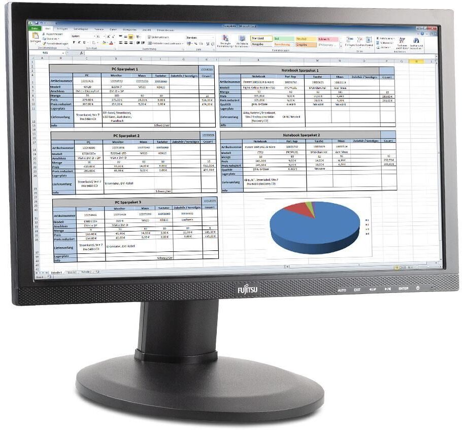 Fujitsu Siemens B-Line B20T-7   19.5"   Noir - Refurbished