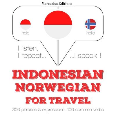 Travel words and phrases in Norwegian - JM Gardner, Audio, 9782821147041