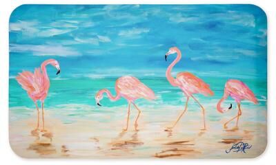 "Stupell Beach Day Scenes Kitchen Mat, 18x30 - 18"" x 30"""