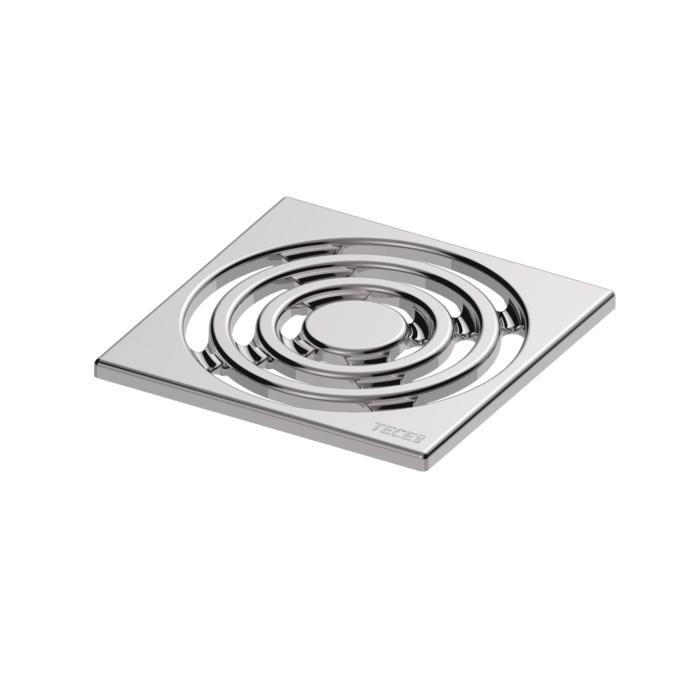 TECEdrainpoint S Designrost 3665002 100x100mm, Edelstahl