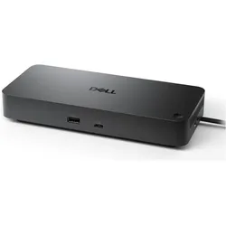 Dell Pro Dock - WD25 (100w) (USB-C, 9 Ports), Dockingstation + USB Hub, Schwarz