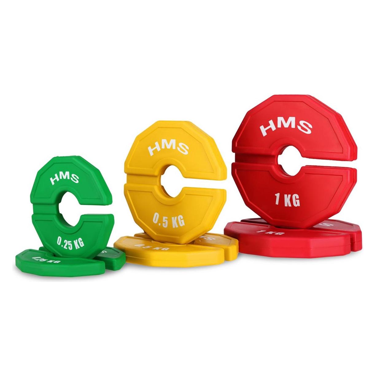 HMS Tsn100 Talerz Na Sprzęt Do Treningu Siłowego I Fitness Typu Nakładka 2 x 1 kg (2 x 1 kg) (54588283)