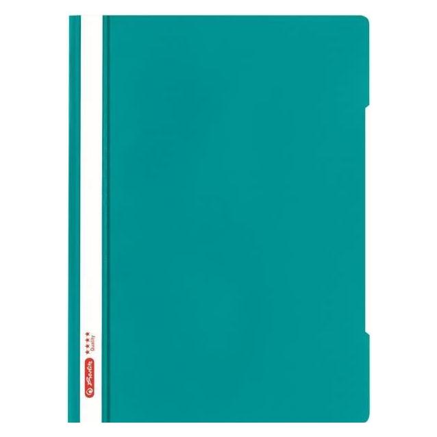 Herlitz 50016204 Präsentations-Mappe Polypropylen (PP) Türkis (A4, 1x) (50016204)