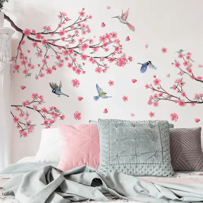 Inspire Curations 3 Piece Chinese Ink Landscape Wall Stickers 032 1