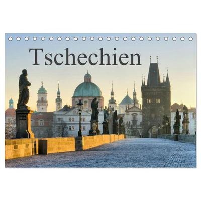 Tschechien (Tischkalender 2026 DIN A5 quer), CALVENDO Monatskalender