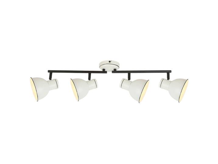 Strahler Zumba, Schwarz, Metall, rund, 71x23x11.50 cm, RoHS, Europäischer Sicherheitsstandard, Flexarm, Lampen & Leuchten, Innenbeleuchtung, Spots & Strahler, Deckenspots