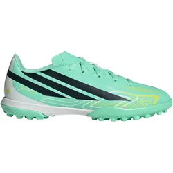 adidas F50 Hyperfast Club TF Multinocken-Fußballschuhe Kinder pulse mint/night navy/solar lemon 35