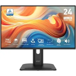 MSI MON 23,8IPS H/DP/V 100HZ PIVOT MM PRO MP245PG 1MS 16:9 EPEAT PIVOT BK (1920 x 1080 Pixel, 23.80"), Monitor, Schwarz