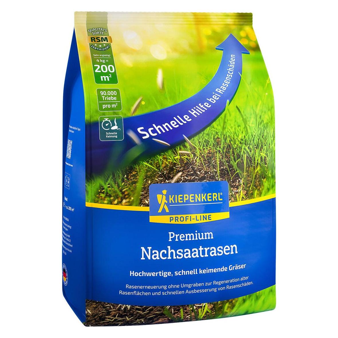 Kiepenkerl Profi-Line Premium Nachsaatrasen, 4 kg (Rasensamen) (01089056-000-00)