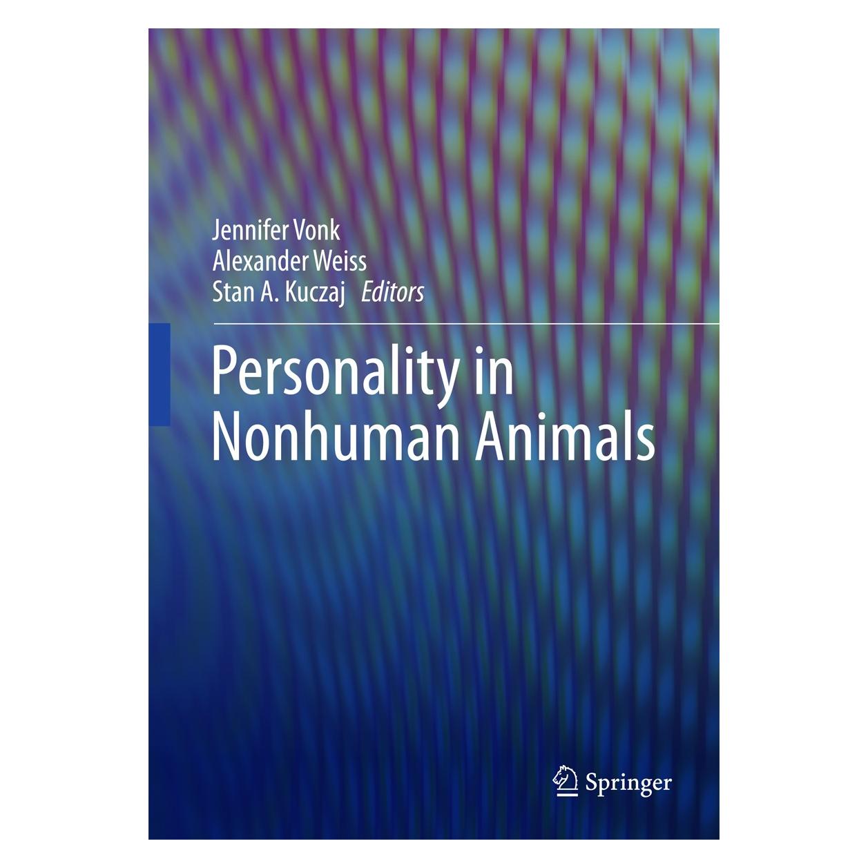 Springer Personality in Nonhuman Animals (9783319592992)