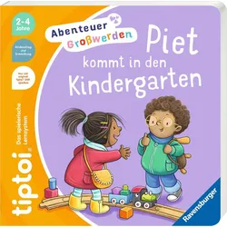 Ravensburger tiptoi® Abenteuer Großwerden: Piet kommt in den Kindergarten