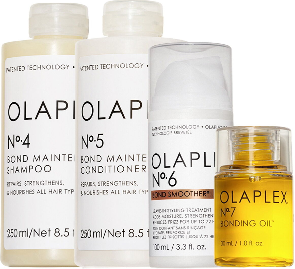 630ml Olaplex Profi Pflege Set (No.4 250ml + No.5 250ml + No.6 100ml + No.7 30ml)