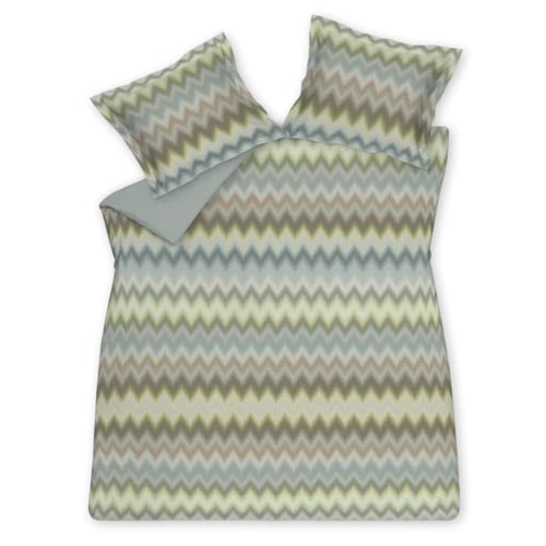 Vandyck Dekbedovertrek WAVY WONDER thyme 2-persoons 200 x 220 cm