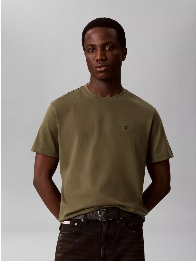 Calvin Klein Jeans - T-Shirt, für Herren, Olivegrün, Größe S