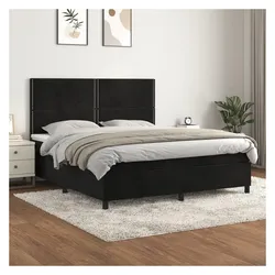 vidaXL, Boxspringbett, Bermenus (Flach mit Nägeln) (180 x 200 cm)