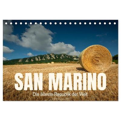 San Marino Die älteste Republik der Welt (Tischkalender 2026 DIN A5 quer), CALVENDO Monatskalender
