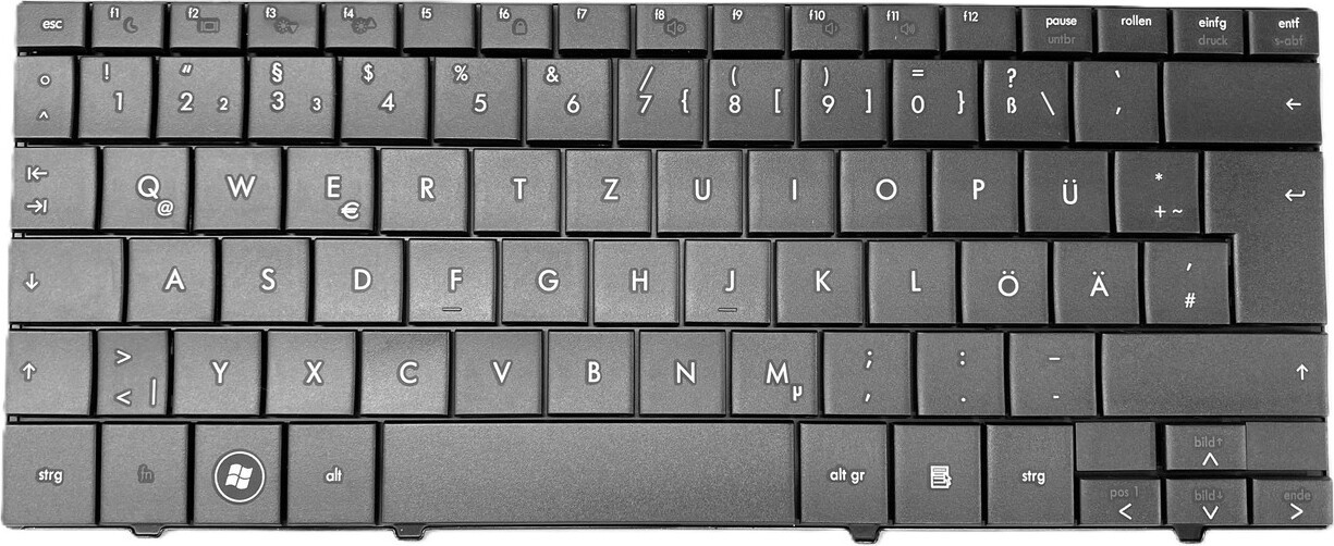 T-ProTek Toetsenbord voor HP Compaq MINI 1000 en MINI 700, Duits Layout
