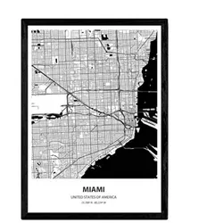POSTER Miami - Usa A3 Rahmenlos
