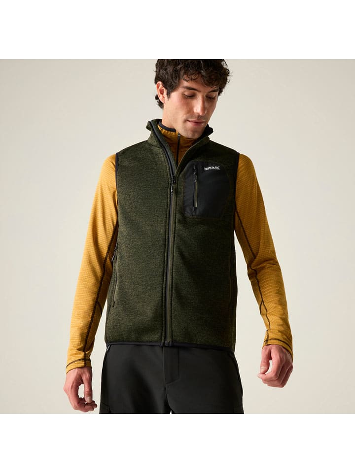 Regatta Fleeceweste "Newhill" in Khaki - S