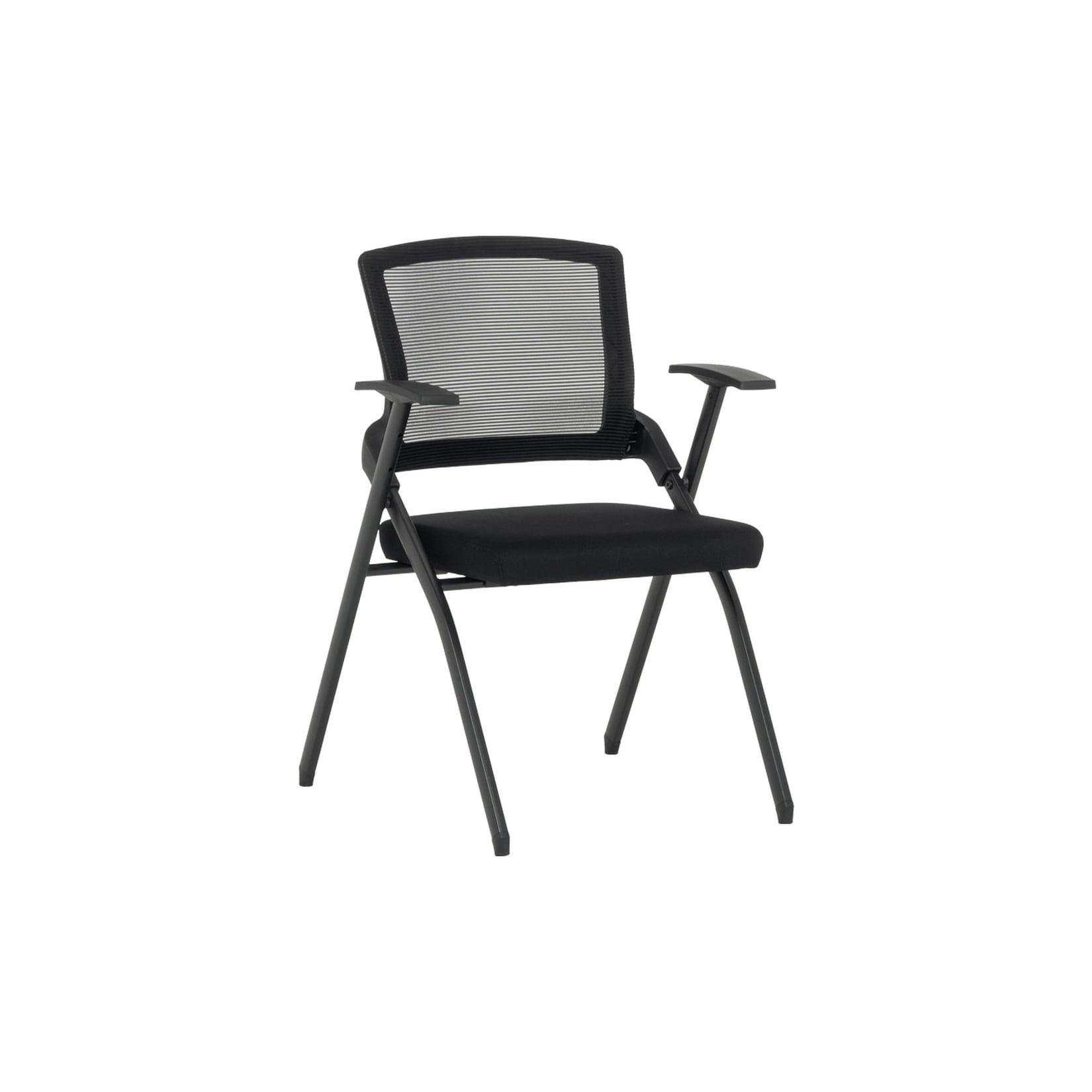 2er-Set Carmen 1702 Besucherstuhl – Schwarz