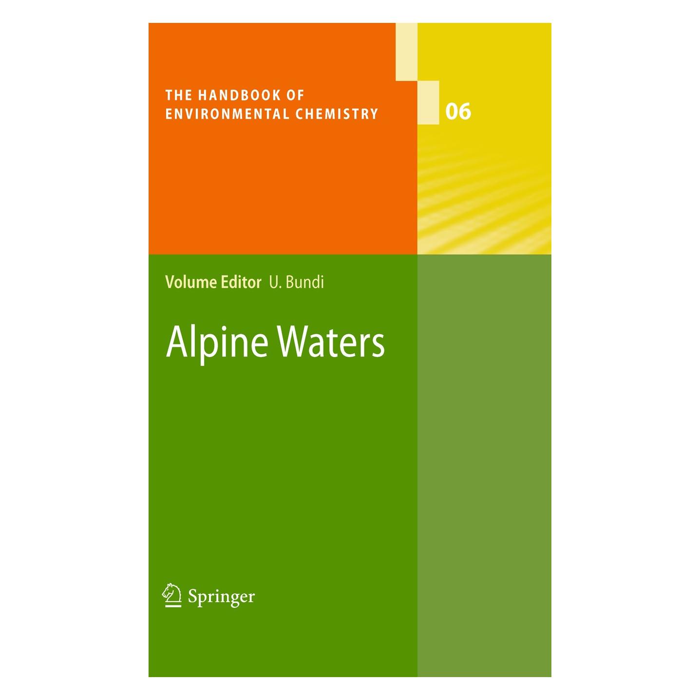 Springer Alpine Waters (Englisch, Hardcover, Ulrich Bundi) (9783540882749)