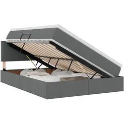 vidaXL, Bett, Edoardo Plain design (140 x 200 cm)