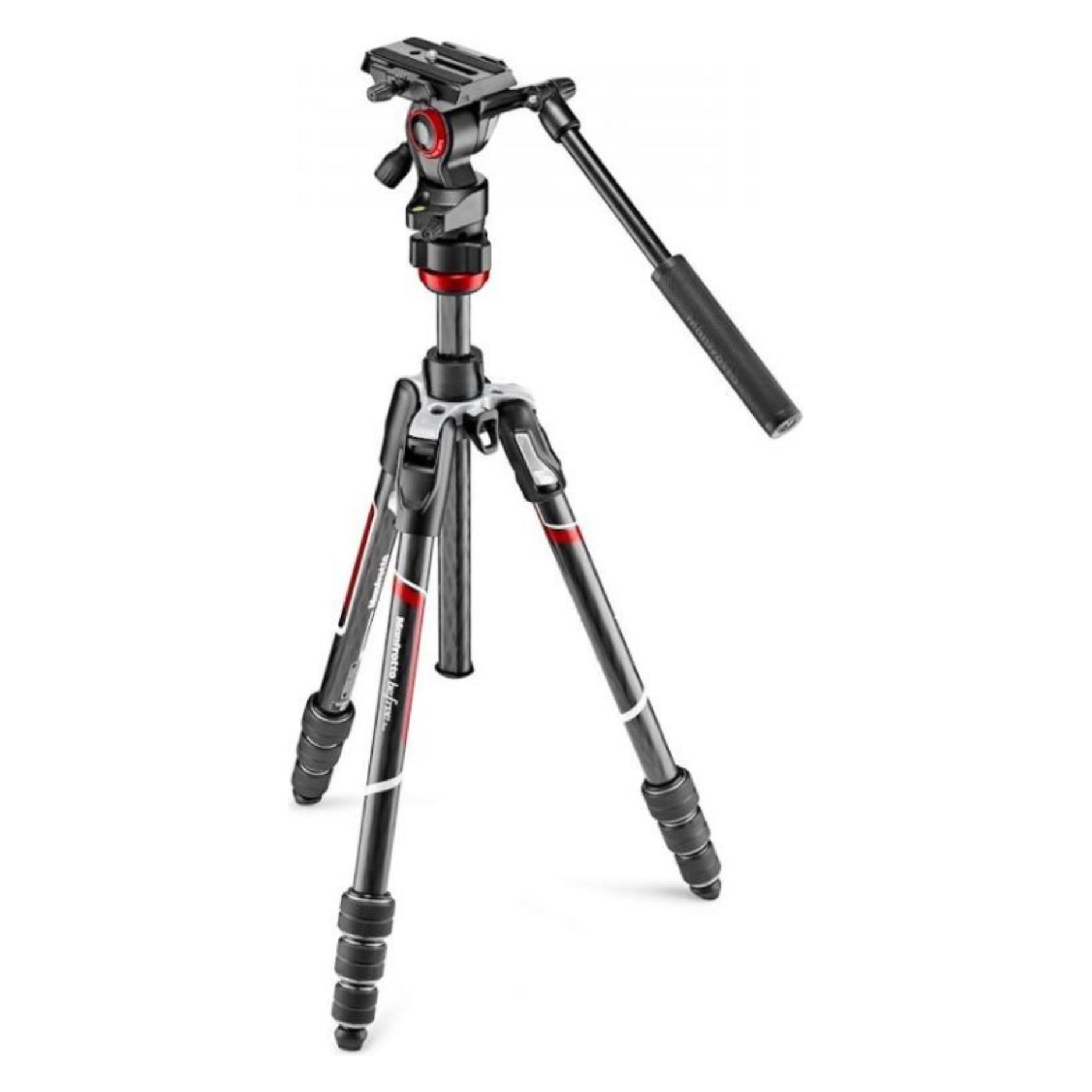 Manfrotto Befree Live Carbon Fibre Tripod (Carbon) (MVKBFRTC-LIVE)