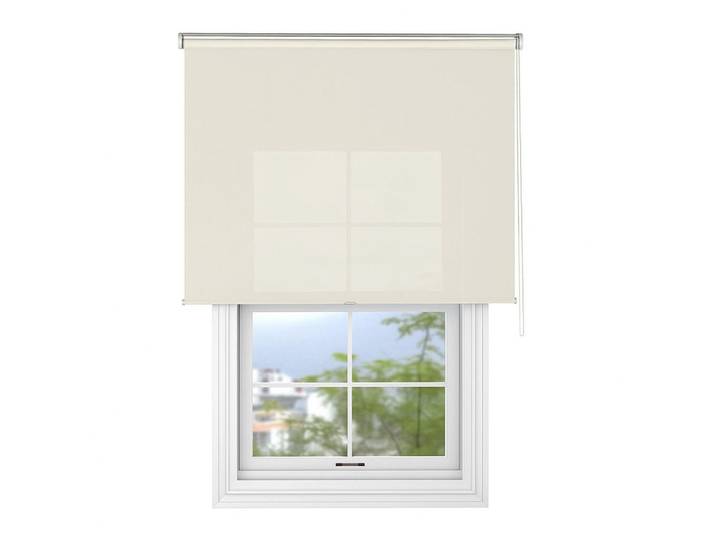 Deco-Raum Rollo blickdicht, Beige, 70x150 cm, Heimtextilien, Vorhänge, Rollos