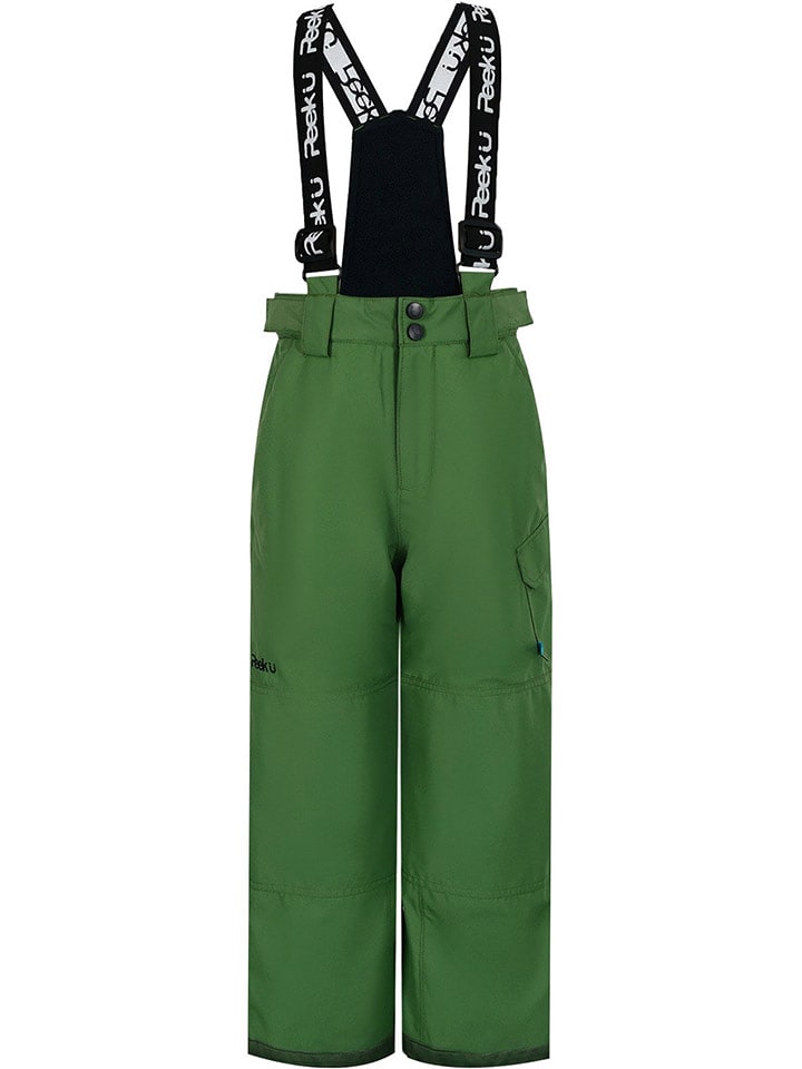 Peek U Ski-/ Snowboardhose "Tyson" in Grün - 164