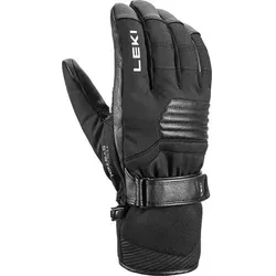 LEKI Herren Fingerhandschuhe He/Uni Stormlite 3D, Größe 10.5 in Schwarz Schwarz