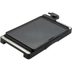 Jata Grillpfanne JEGR1246 Schwarz 2000 W, Kontaktgrill, Schwarz