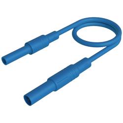 Hirschmann Test & Measurement MAL S GG-B 25/2,5 bl Sicherheits-Messleitung 4 mm Sicherheits-Stecker 4 mm Sicherheits-Buchse 25 cm Blau 1 St. 934044102