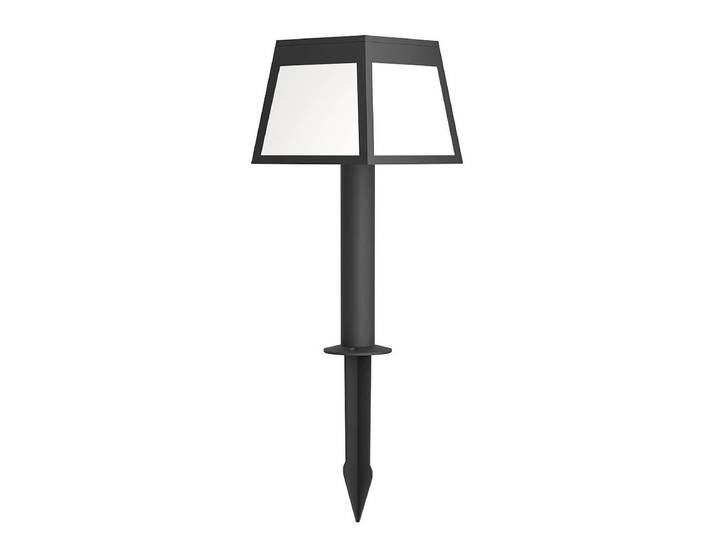 Borne lumineuse à LED 56cm Noir