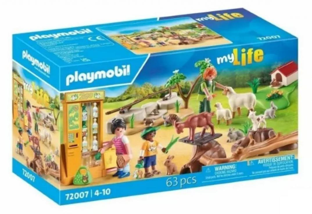 Playmobil 72007 Discovering Farm Animals The Zoo 63 stuks voor kinderen vanaf 4 jaar