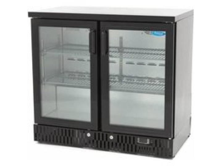 Réfrigérateur Bar Deluxe / Refroidisseur de bouteilles / 2 Portes Battantes