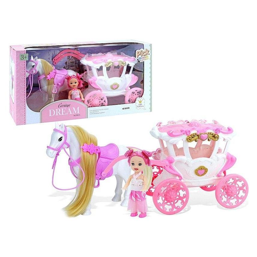 Adar Kutsche mit Pferd und einer 8 cm grossen Puppe (54613900)