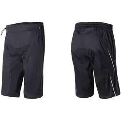 BBB, Herren, Velohosen, Regen Shorts DeltaShield schwarz, Schwarz