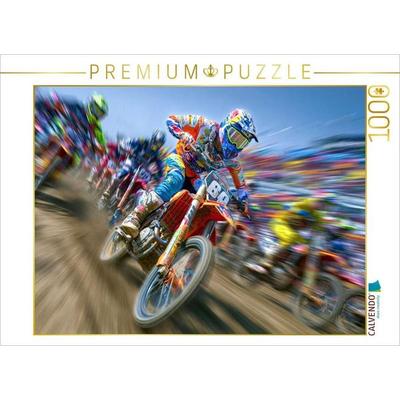 CALVENDO Puzzle Adrenalin auf zwei Rädern | 1000 Teile Lege-Größe 64x48cm Foto-Puzzle für glückliche Stunden, von , Calvendo Puzzle