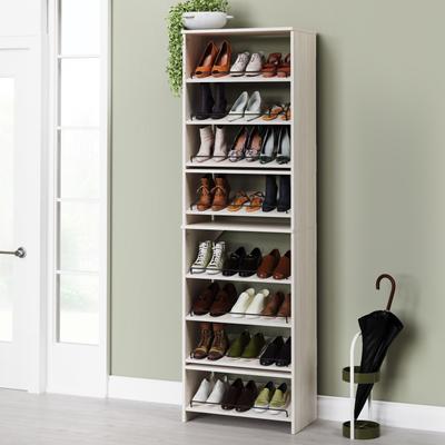 ClosetMaid SuiteSymphony 25-inch Wide Angled Shoe Shelf Tower