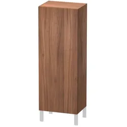 Duravit L-Cube Halbhochschrank LC1179R7979 50x36,3x132cm, Tür rechts, nussbaum natur