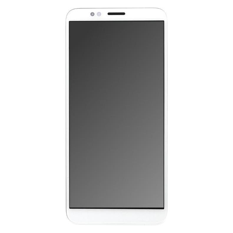 OEM Display-Einheit + Rahmen für Huawei Honor 7S weiss, ohne Logo (Display, Honor 7s) (25434516)