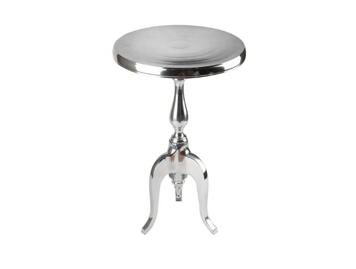 riess-ambiente Beistelltisch SAVOY 55cm silber, Metall · rund · Couchtisch · Orientalischer Stil