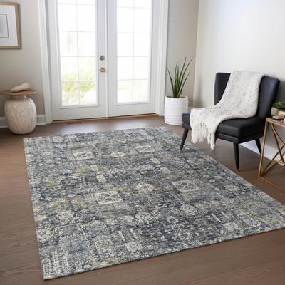 Addison Rugs Machine Washable Indoor/ Outdoor Chantille Vintage Traditional Rug