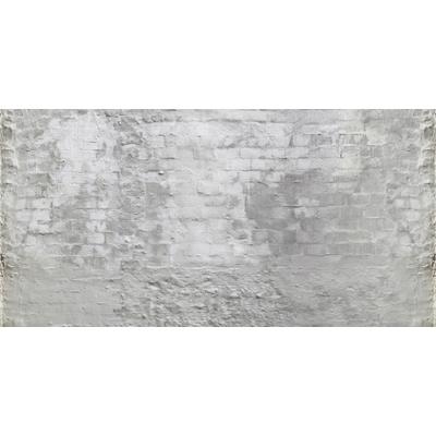 Fototapete ARCHITECTS PAPER "Roughcast", grau (grau, silber), B:5m L:2,5m, Vlies, Tapeten, Vlies, Wand, Schräge