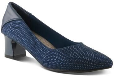 Women's Senna Pump by Patrizia by Spring Step in Navy (Size 40 M)