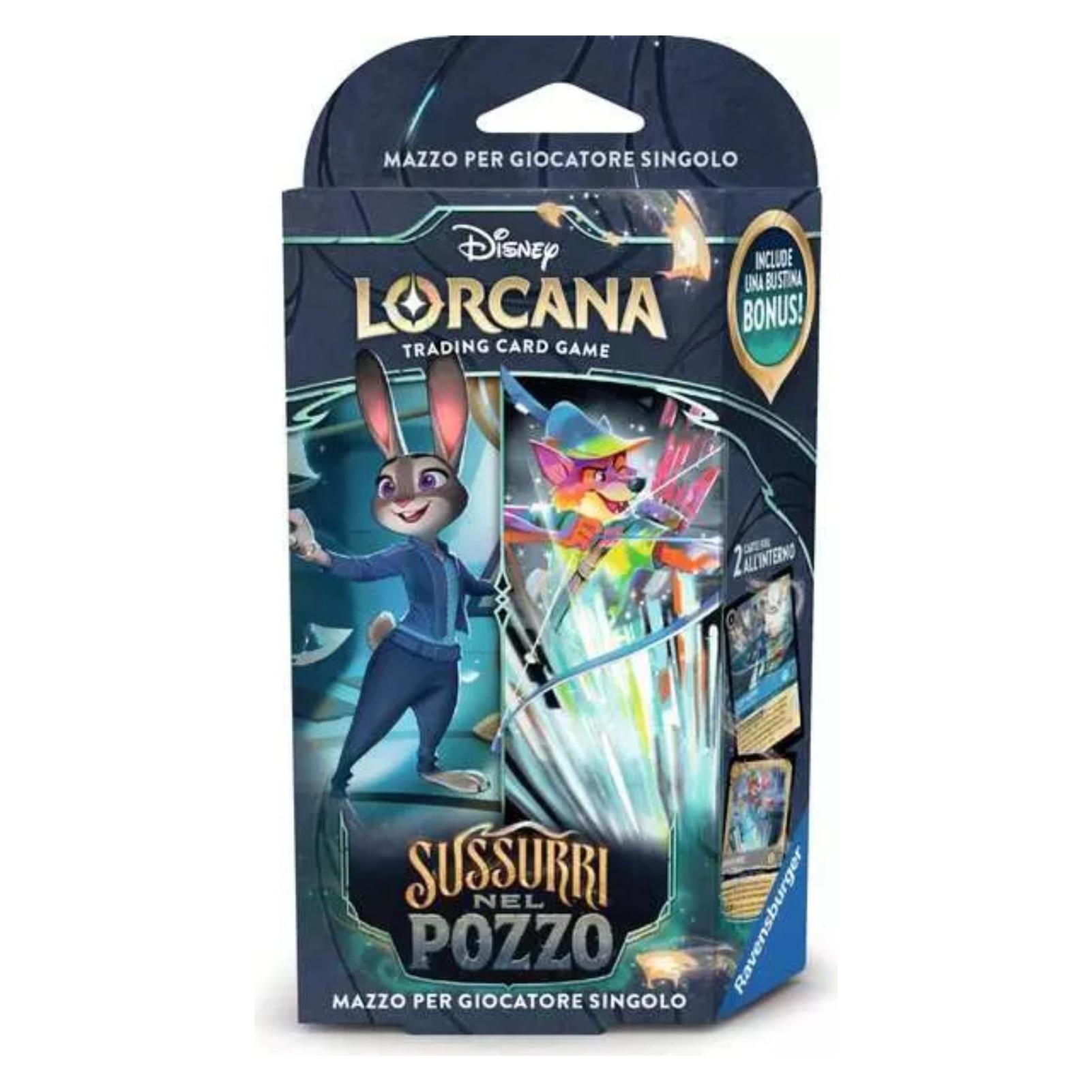 Disney Lorcana - Sussurri nel Pozzo: Starter Deck Acciaio/Zaffiro (Deutsch, Englisch, Deck) (68951686)