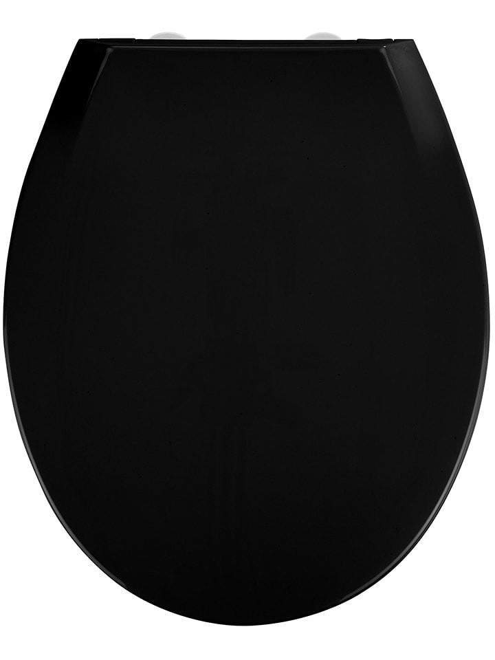 Wenko Absenkautomatik-WC-Sitz "Kos" in Schwarz - onesize