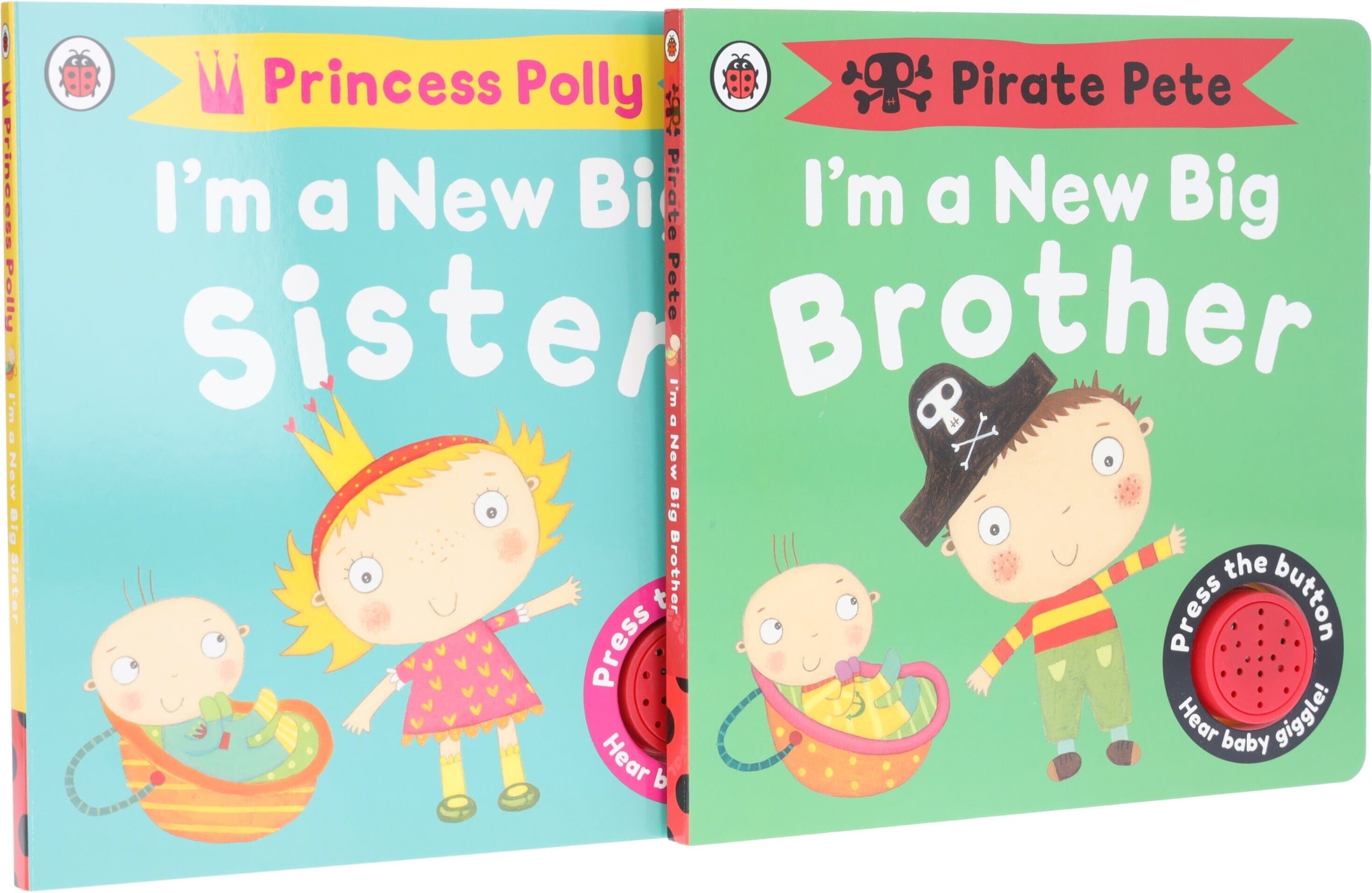 Pirate Pete and Princess Polly Series By Lady Bird 2 Books Collection Set - Ages 2-4 - Board Book Penguin Random House