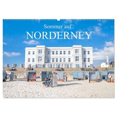 Sommer auf Norderney (Wandkalender 2027 DIN A2 quer), CALVENDO Monatskalender